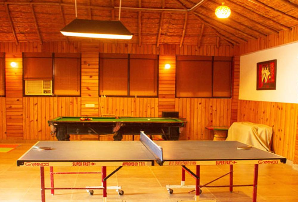 Indoor activities iris resort in corbett