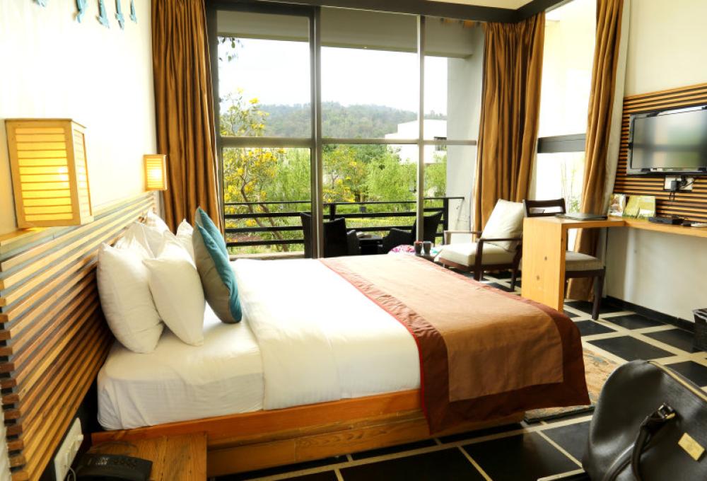 The Golden Tusk Forest View Room