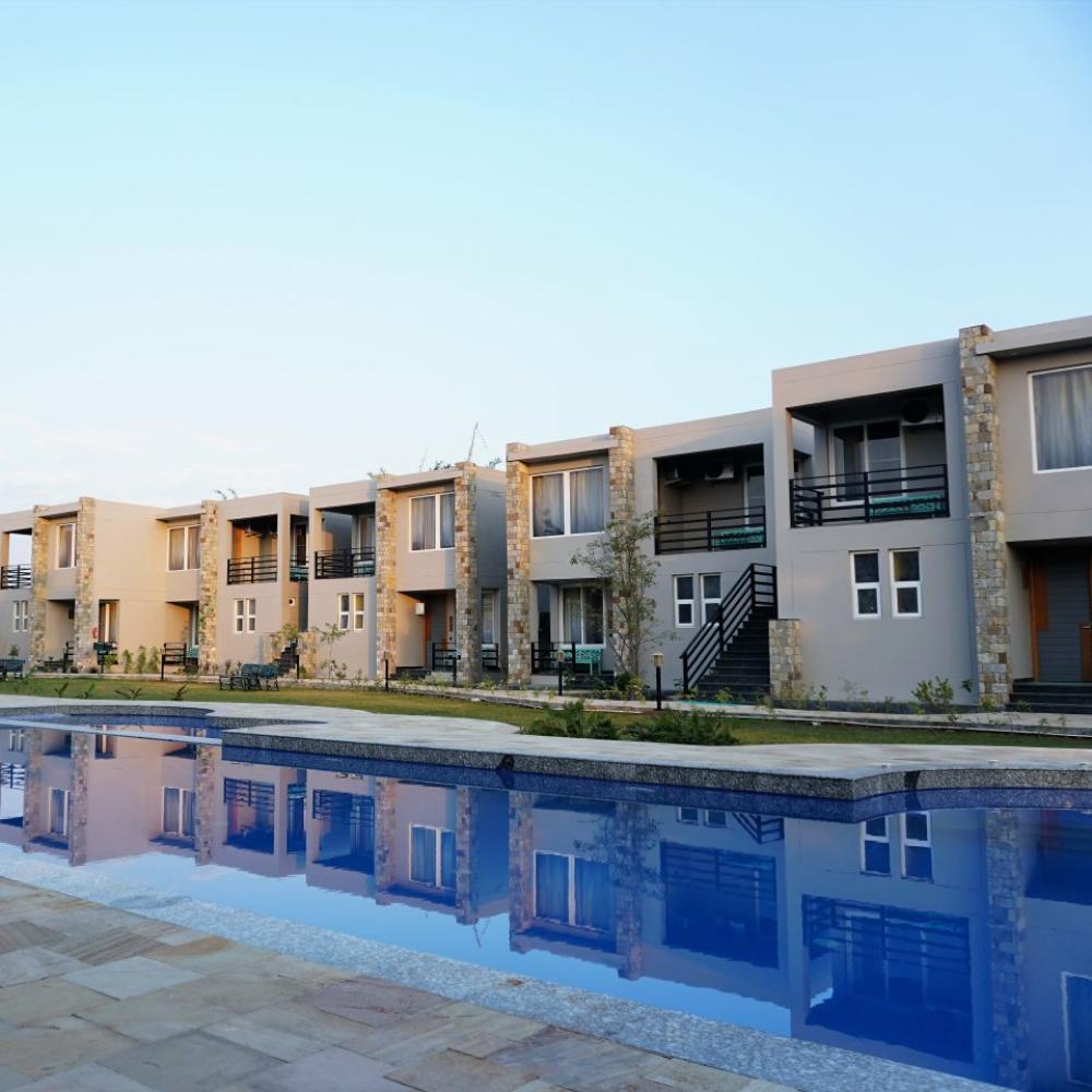 The Golden Tusk Pool View Suite